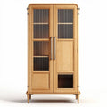 Wooden Display Cabinet for Home or Office - 80 x 40 x 180cm