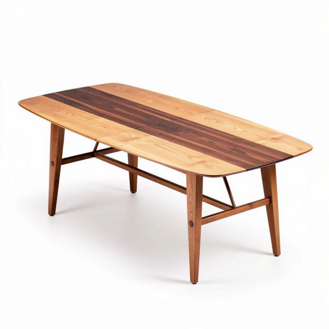 Wooden Dining Table for Kitchen Use – Solid Wood Construction – 160 x 80 x 75cm