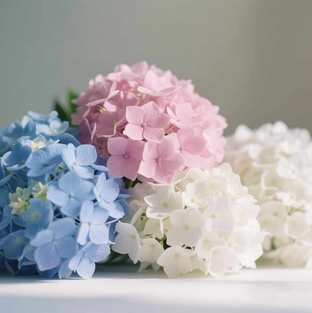 20+ Mix Hydrangea Seeds for Planting Macrophylla Giant Snowball Bonsai Hydrangea Fast Growing Shrub(20 Seeds)